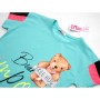 Футболка дитяча Matilda з ведмедиком (3023-176G-green)