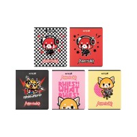 Зошит Kite Aggretsuko, 24 аркуші, клітинка (AR25-238)