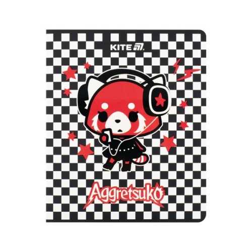 Зошит Kite Aggretsuko, 24 аркуші, клітинка (AR25-238)
