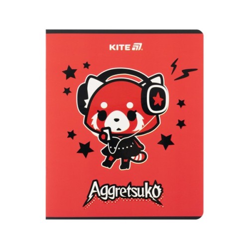 Зошит Kite Aggretsuko, 24 аркуші, клітинка (AR25-238)
