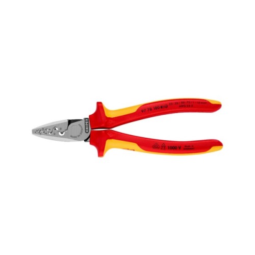 Затискач для клем KNIPEX для тонкостінних контактних гільз (97 78 180)