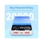 Батарея універсальна Vention 20000 mAh 22.5W Black LED Display Type (FHLB0)