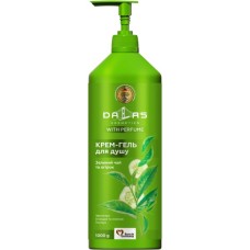 Гель для душу Dalas Cosmetics Зелений чай та огірок 1000 г (4260637722607) Гель для душу Dalas Cosmetics Зелений чай та огірок 1000 г (4260637722607)