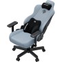 Крісло ігрове AndaSeat Kaiser 3E Fabric XL Gray/Blue (AD23YC-XL-09-T-CF-T01)