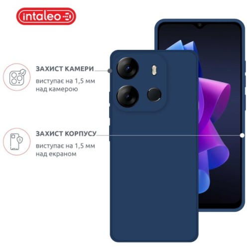 Чохол до мобільного телефона Intaleo SoftShell Tecno Spark GO 2023 Light Blue (1283126585906)