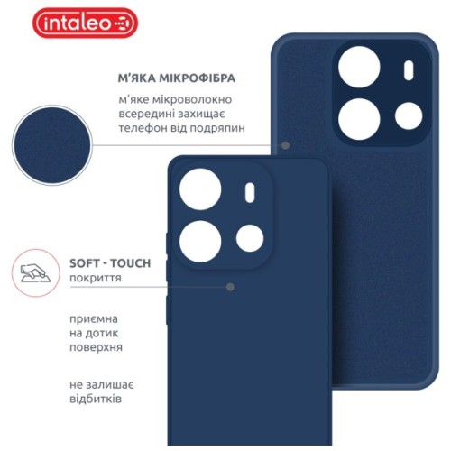 Чохол до мобільного телефона Intaleo SoftShell Tecno Spark GO 2023 Light Blue (1283126585906)