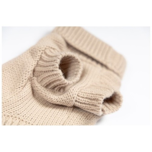 Светр для тварин Pet Fashion Sam M бежевий (4823082442454)