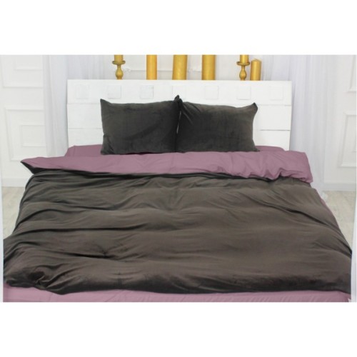 Постільна білизна MirSon Велюр Winter Delicate 28-0070 Camomilla King Size (2200004037219)