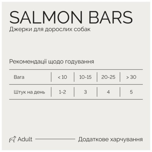 Ласощі для собак Savory Bars With Salmon 100 г (4820261921106)