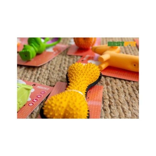 Іграшка для собак MISOKO&CO Кісточка жовта 19 см (BEIRJ04182-G)