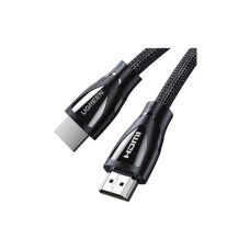 Кабель мультимедійний HDMI M to HDMI M 2.0m braided HD140 black Ugreen (80403)