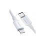 Дата кабель USB-C to Lightning 1.0m 3A US171 white Ugreen (10493)
