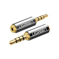 Перехідник 3.5mm M to 2.5mm F black Ugreen (20502)