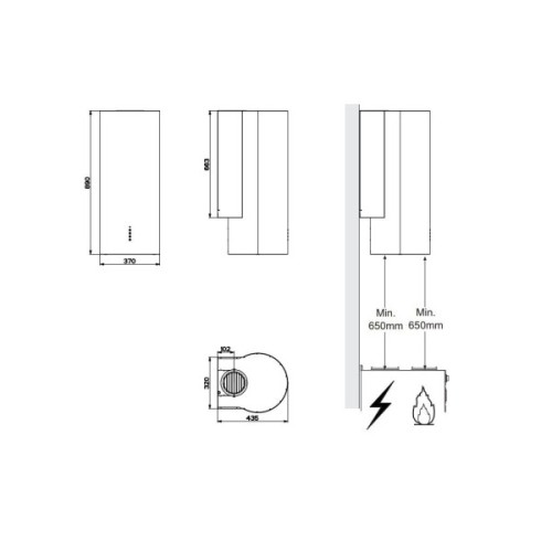 Витяжка кухонна Faber Eclipse Ev8 Led X A37 (335.0538.983)