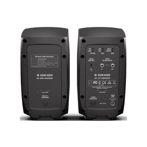 Студійний монітор ADAM Audio D3V Black (236612)