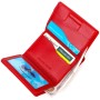 Портмоне Grande Pelle У три складання Червоне (16785)