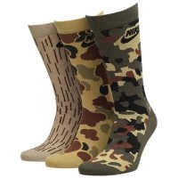 Шкарпетки Nike U NK EVERYDAY ESSENTIAL CREW DH3414-903 3 пари 38-42 Хакі (195244783762)