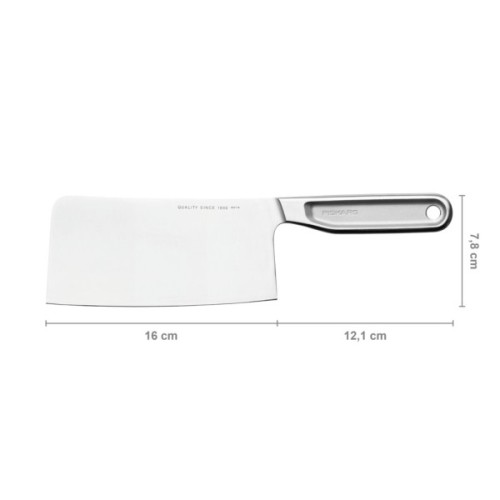 Кухонний ніж Fiskars All Steel Cleaver сікач 16 см (1062885)