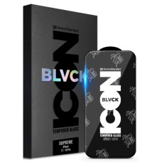 Скло захисне Armorstandart Supreme Black Icon Apple iPhone 17 / 16 Pro (ARM86399)