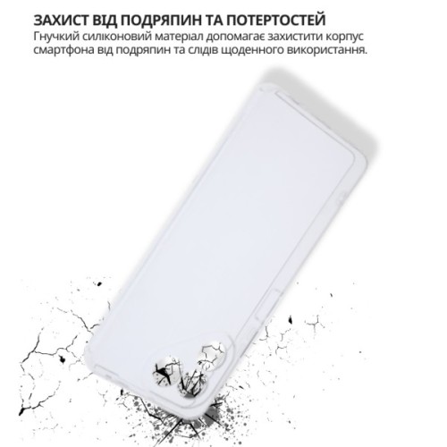 Чохол до мобільного телефона BeCover Tecno POVA 7 Neo (LJ6) Transparancy (715038)