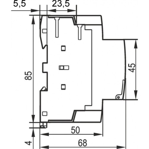 Контактор Videx 2п 63А 2НВ VF-RS-MC2O-63 RESIST