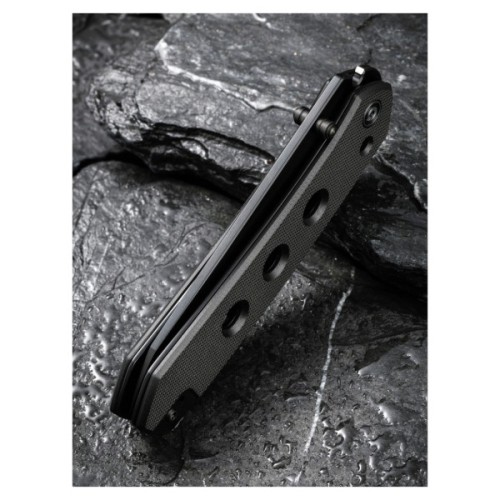 Ніж Civivi Vision FG, Black G10, Black Stonewash (C22036-1)