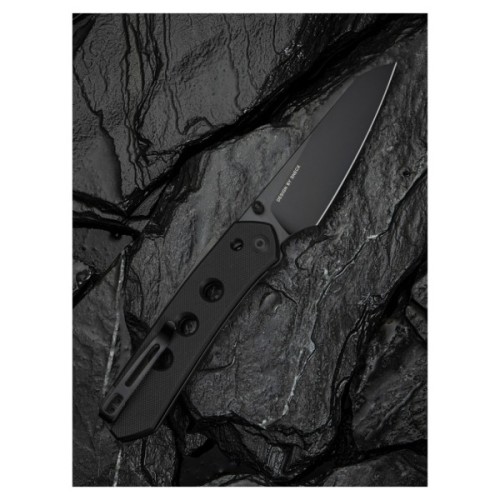 Ніж Civivi Vision FG, Black G10, Black Stonewash (C22036-1)