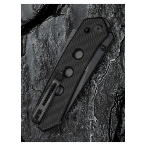Ніж Civivi Vision FG, Black G10, Black Stonewash (C22036-1)
