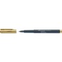 Маркер Faber-Castell металік для декору Metallics Marker Heart of gold, M (1,5 мм), колір золотий (30346)