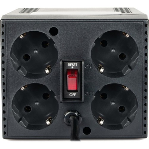 Стабілізатор напруги Powercom TCA-600 black
