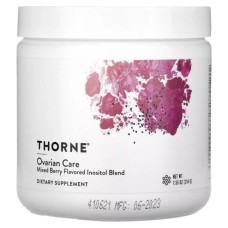 Вітамінно-мінеральний комплекс Thorne Research Репродуктивне здоров'я жінок, смак ягід, Ovarian Care, 214 г (THR-01358)