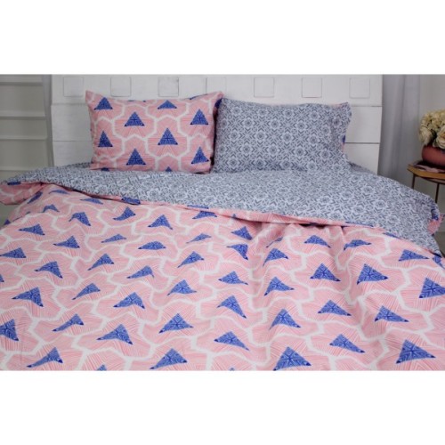 Простирадло MirSon Бязь Premium 18-636 Rozalin 200х220 см (2200001134348)