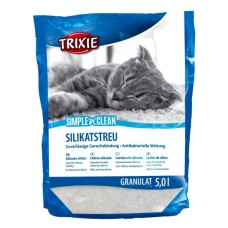 Наповнювач для туалету Trixie Simple'n'Clean силікагелевий вбирний 2.3 кг 5 л (4011905040264)