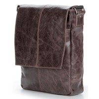 Сумка Shvigel Шкіряна Коричнева (00796)