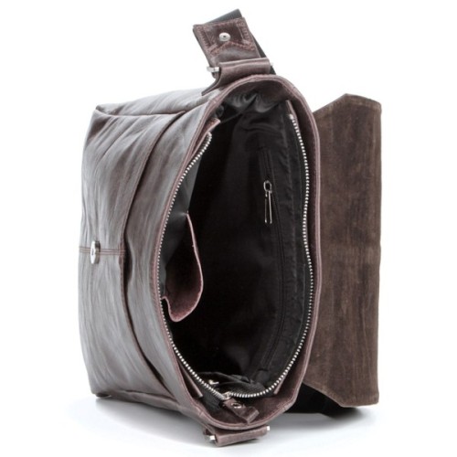 Сумка Shvigel Шкіряна Коричнева (00796)