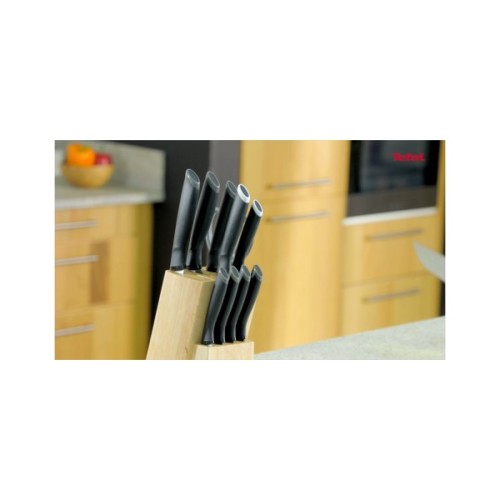 Кухонний ніж Tefal Comfort 20 см Чорний (K2213444)