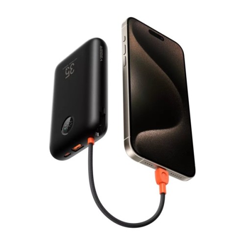 Батарея універсальна VEGER 30000mAh K3 35W PD QC3.0 black (6977525750137)