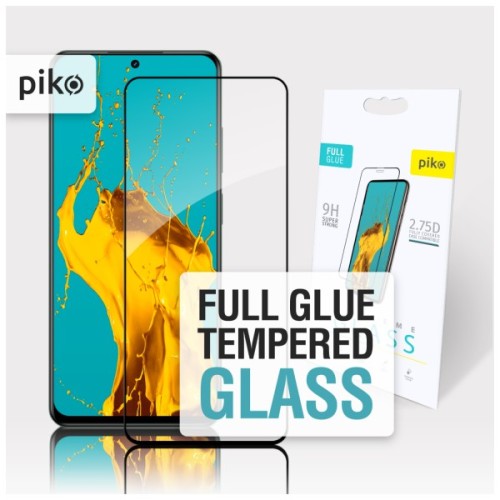 Скло захисне Piko Full Glue Realme 12+ Black (1283126592492)