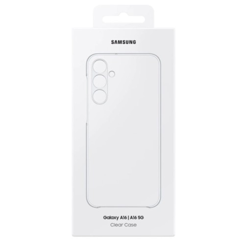 Чохол до мобільного телефона Samsung Soft Clear Cover Samsung Galaxy A16 Transparent (EF-QA166CTEGWW)