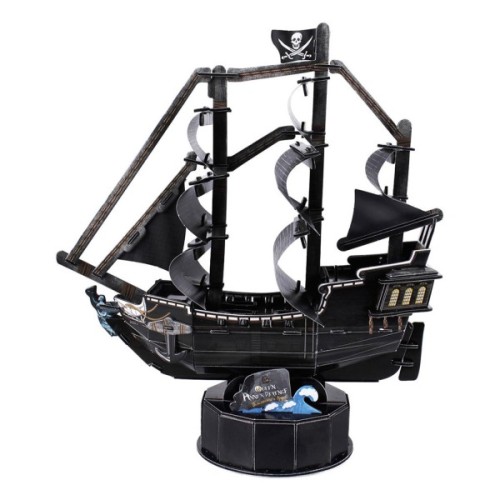 Пазл Cubic Fun Тривимірна головоломка-конструктор Корабель Помста королеви Анни (T4035h)