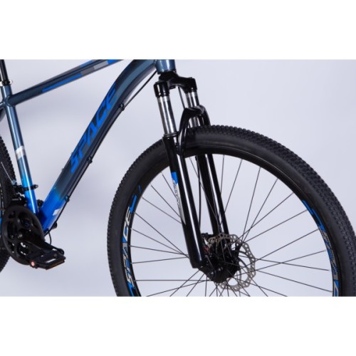 Велосипед Space 29" MERCURY DD FR рама-18" AL 2026 сіро-синій (OPS-SP-29-174)