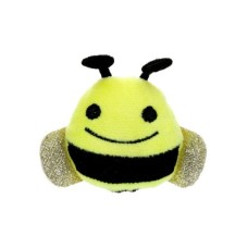 Іграшка для котів Hippie Pet Бджілка жовта 8 см (HIPCT21030G)