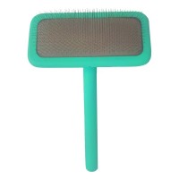 Гребінець для тварин Tauro Pro Line дерев'яна прямокутна, зубці 11 мм м'ятна L (TPLB63549)