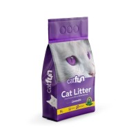 Наповнювач для туалету Catfun бентонітовий з ароматом лаванди 5 л (8683655071452)