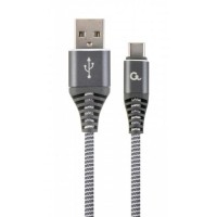 Дата кабель USB 2.0 AM to USB-C 1.0m Cablexpert (CC-USB2B-AMCM-1M-WB2)