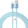Дата кабель USB 2.0 AM to Lightning 2.0m 2.4A sky blue Baseus (CAJY001203)