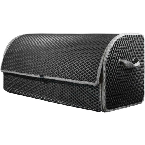 Сумка-органайзер EVAtech L-PRO 32x75x30 см. Ромб чорний з сірим кантом (BS13641OL3RBG)