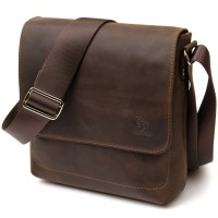 Сумка Grande Pelle Чоловіча Коричнева (11432)