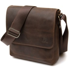 Сумка Grande Pelle Чоловіча Коричнева (11432)