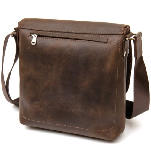 Сумка Grande Pelle Чоловіча Коричнева (11432)